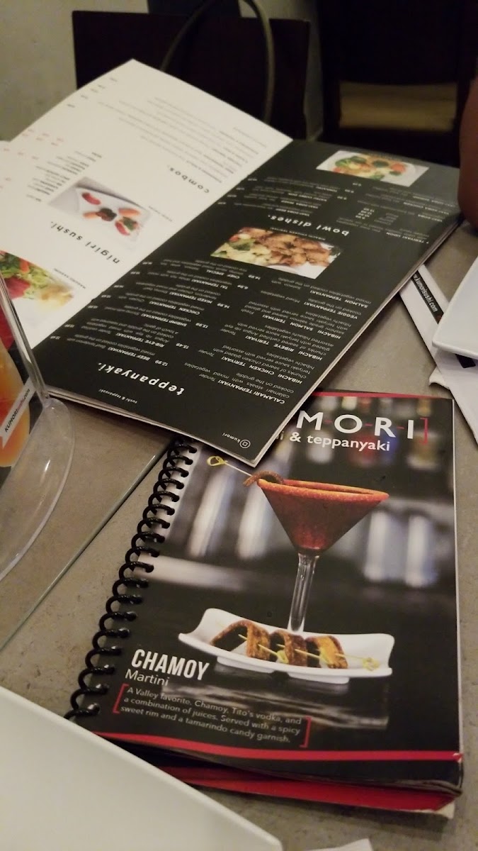 Menu Kumori Sushi & Teppanyaki Weslaco-9